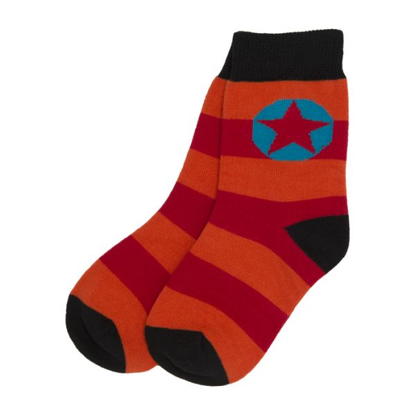 VILLERVALLA Socks ORANGE/CHILI