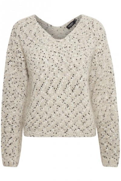 Soaked in luxury Chika Pullover light grey lurex