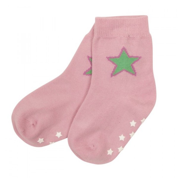 Villervalla Anti-slip Socken orchid