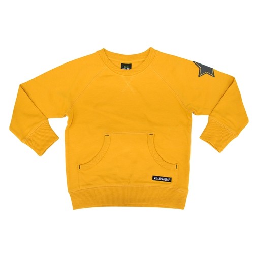 Villervalla langärmliges Sweatshirt saffron