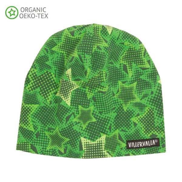 Villervalla Soft tricot hat forest
