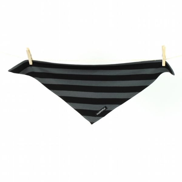 VILLERVALLA Halstuch SCARF - BLACK/ ANTRACIT - One size