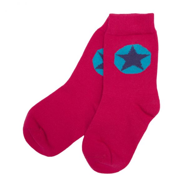 VILLERVALLA Socks Drk Cranberry