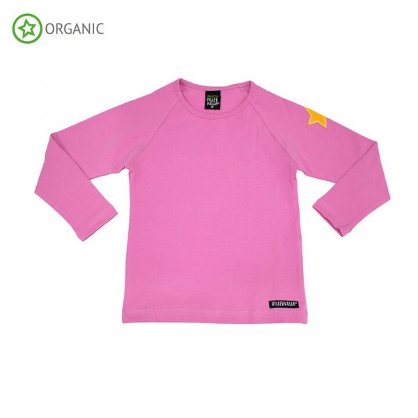 Villervalla langärmliges T-shirt petunia