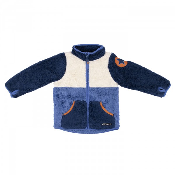 Villervalla Pile Fleecejacke nautic/pacific