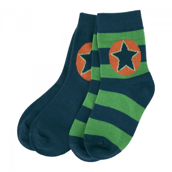 Villervalla Socken Set marine