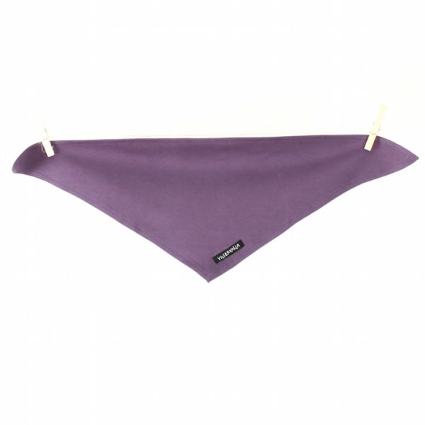 VILLERVALLA Halstuch SCARF - DRK VIOLET - One size