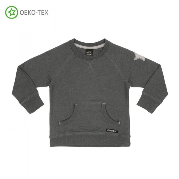 Villervalla Sweatshirt mit Taschen storm/breeze
