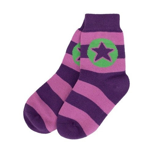 Villervalla Socken plum/fuchsia