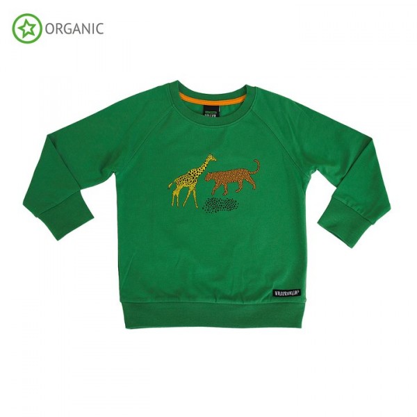 Villervalla langärmliges Sweatshirt clover