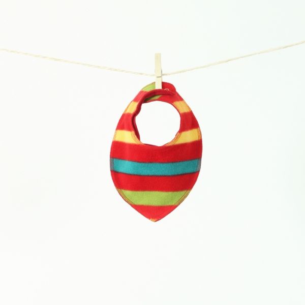 VILLERVALLA Wendbares Halstuch REVERSIBLE SCARF - DRK TOMATO STRIPE - One size