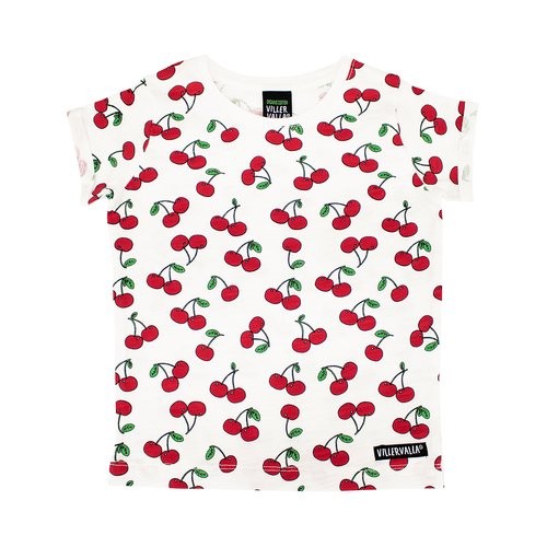 Villervalla Kurzarm Tshirt cherry