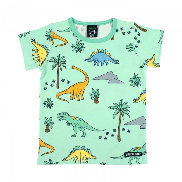 Villervalla Tshirt Dino lgt pear