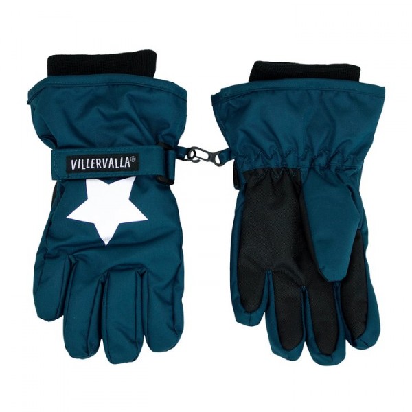 Villervalla wasserfeste Fingerhandschuhe marine