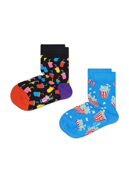 Happy Socks Socken Doppelpack Kinder Drinks/Snacks