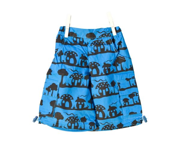 Snoozy Skate Shorts - Blue Mushroom