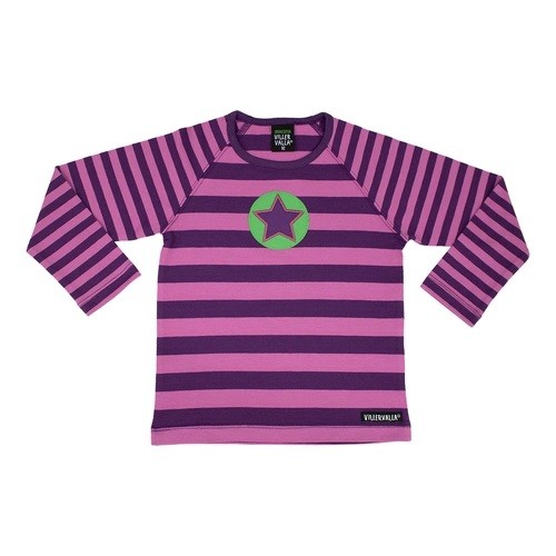 Villervalla Tshirt plum/fuchsia