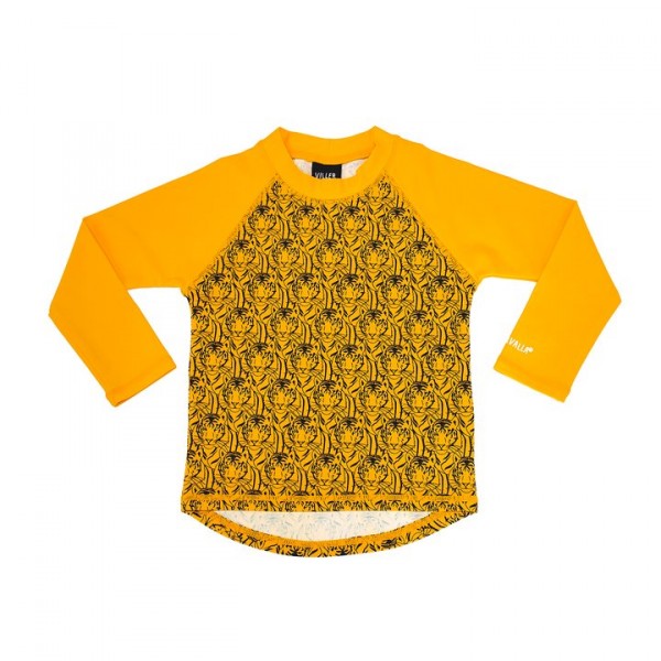 Villervalla UV-Shirt tiger/mango mit 50+ Schutz