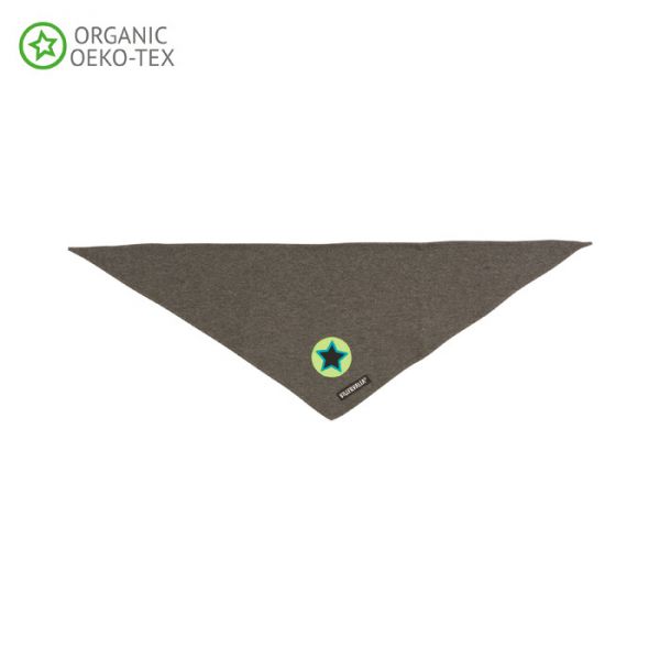 Villervalla Soft tricot scarf drk grey melange