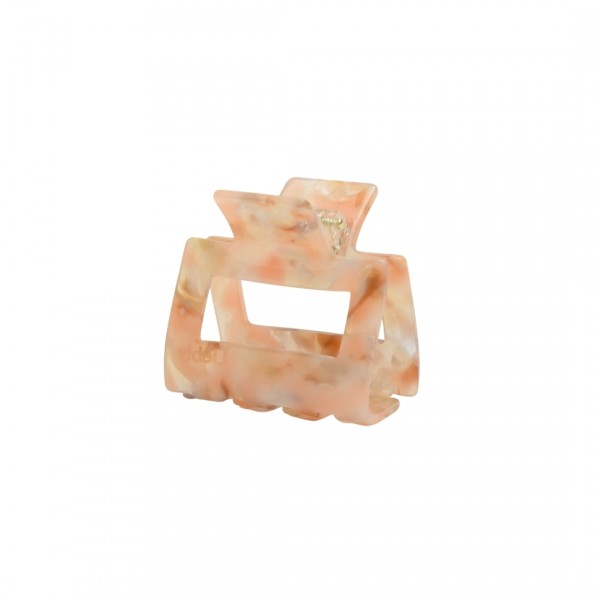 Liebly Haarklammer Carley klein peach mosaic 5 cm
