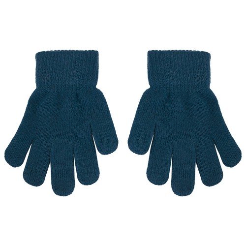 Villervalla gestrickter Fingerhandschuhe marine