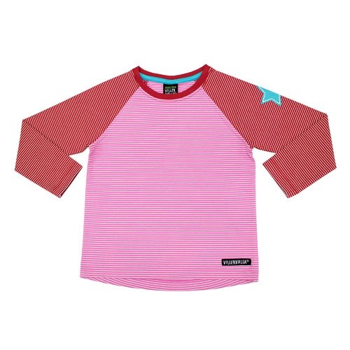 Villervalla Tshirt petunia/tango