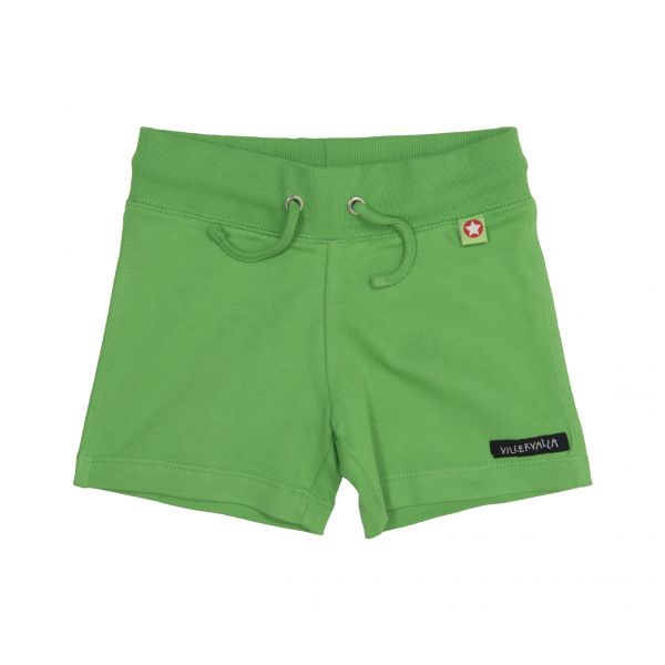 VILLERVALLA Soft tricot shorts AVOCADO