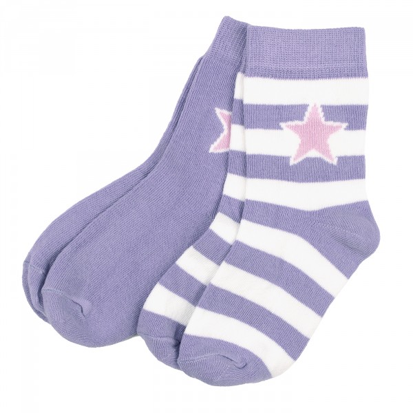 Villervalla Socken Set lavender