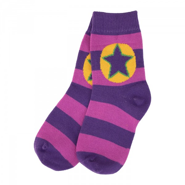 Villervalla Socken lotus/aubergine