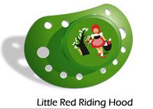 Pacifier - Little Red Riding Hood