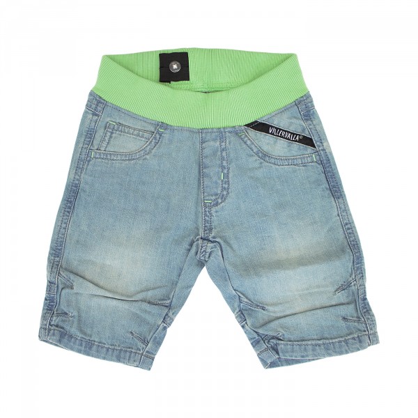 Villervalla Capri Shorts lgt wash/pine