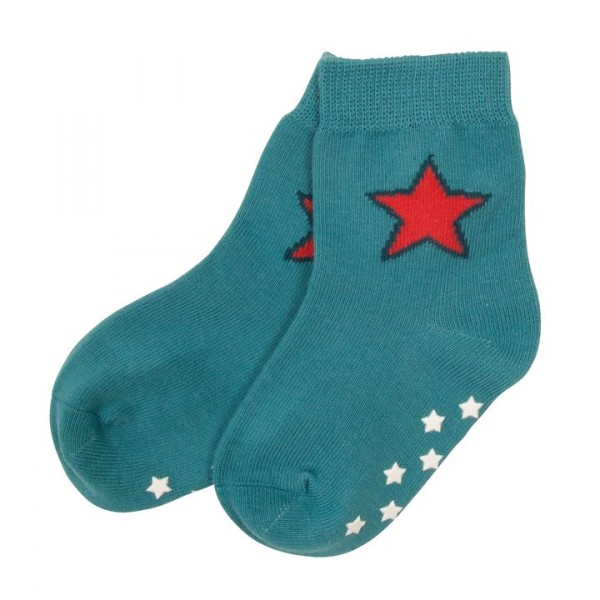 Villervalla Anti-slip Socken sea