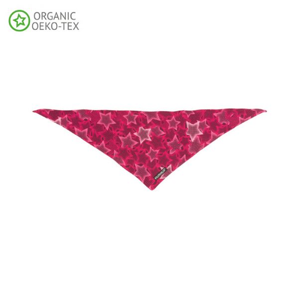 Villervalla Soft tricot scarf cranberry