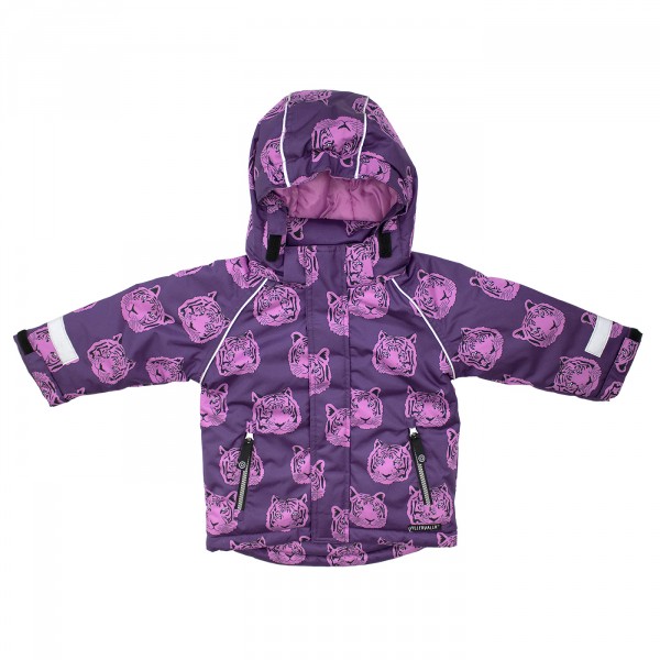 Villervalla wasserfeste Winterjacke plum