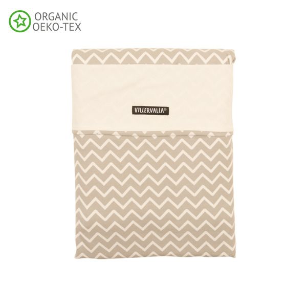 Villervalla Reversible bed set ash adult in tricot