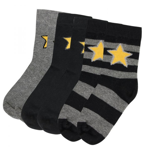 Villervalla Socken Set night/grey melange