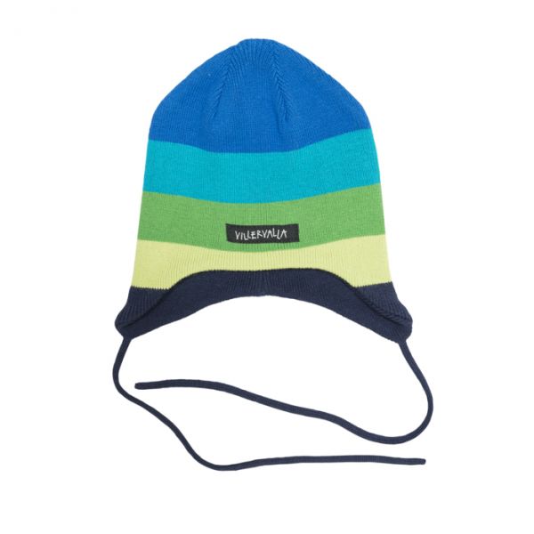 VILLERVALLA Knitted hat Oslo with string