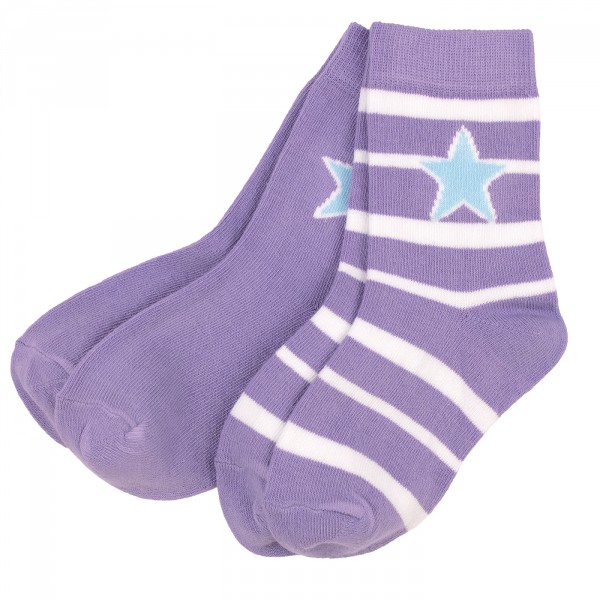 Villervalla Socken Set lavender