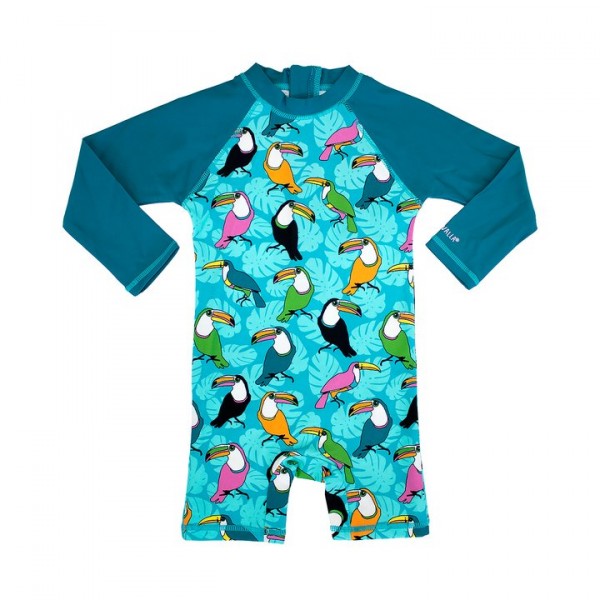 Villervalla UV-Overall reef mit 50+ Schutz