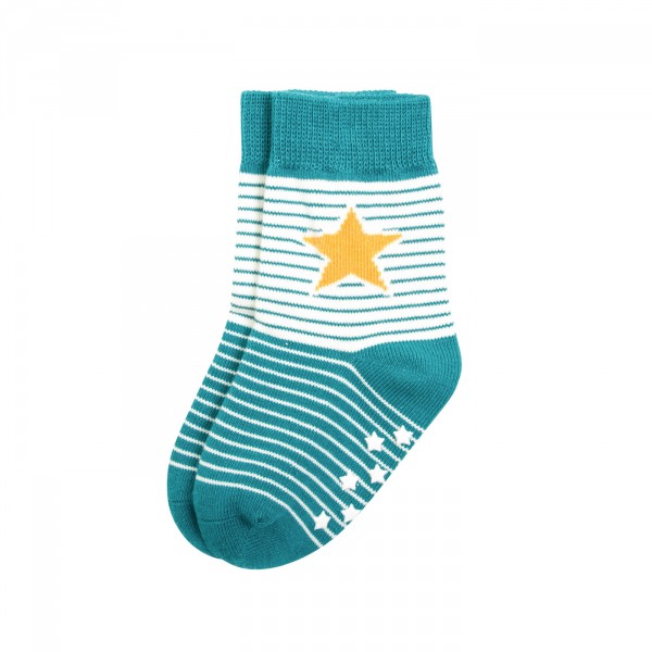 Villervalla Socken mit Stopper lake